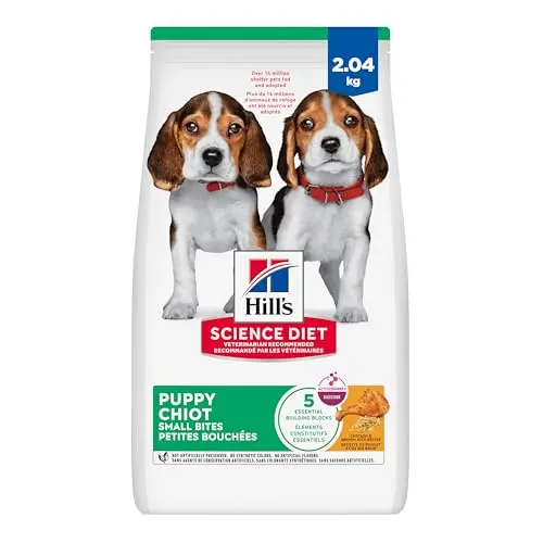Hill's Science Diet Puppy Small Bites Chicken & Brown Rice Dry Dog Food bag
