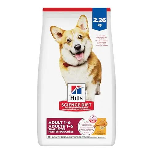 Hill's Science Diet Adult Small Bites Chicken & Barley Dry Dog Food bag