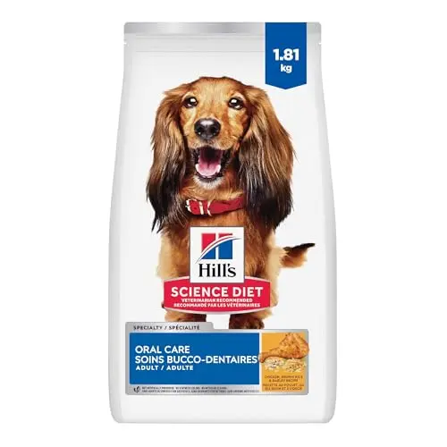 Hill's Science Diet Adult Oral Care Chicken, Rice & Barley Dry Dog Food bag