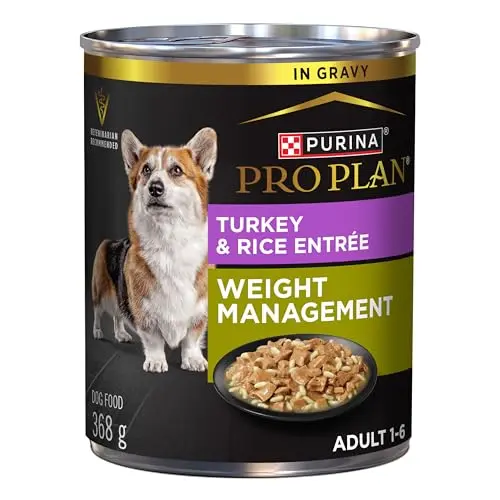 Purina Pro Plan Weight Management wet dog food cans