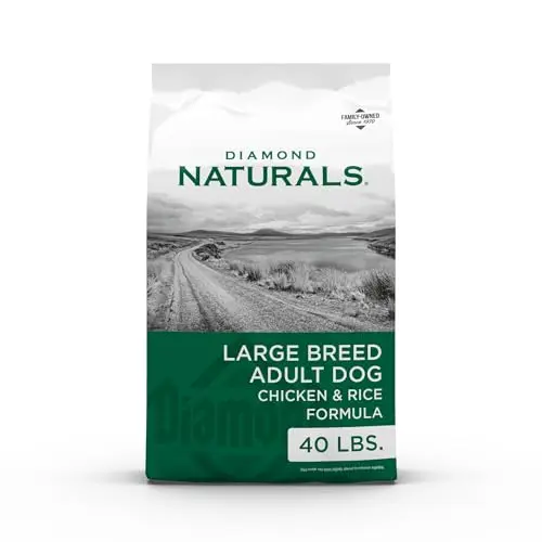 Diamond Naturals Large Breed Chicken and Rice Dry Dog Food bag