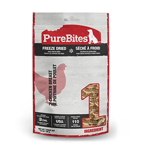 PureBites chicken breast dog treats