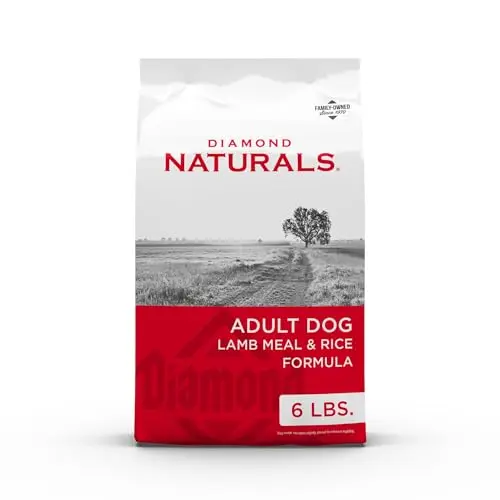 Diamond Naturals Adult Lamb and Rice Dry Dog Food bag