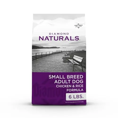 Diamond Naturals Small Breed Chicken and Rice Dry Dog Food bag