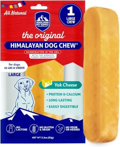Himalayan Dog Chew Original Yak Cheese Chew - 1 Large Stick