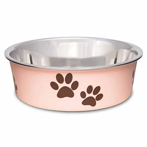 Loving Pets Bella Bowl Classic in paparazzi pink