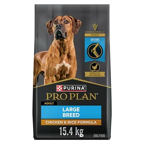 Bag of Purina Pro Plan Focus Large Breed Chicken & Rice dry dog food