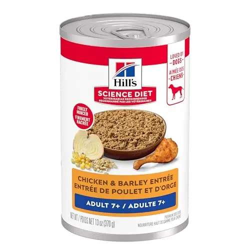 Hill's Science Diet Senior wet dog food cans