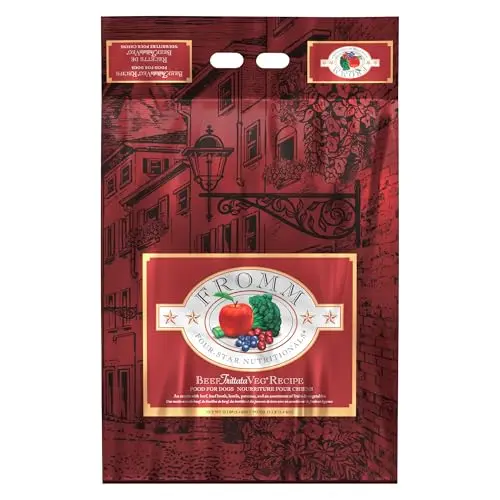 Fromm Four Star Grain Free Beef Frittata Veg dry dog food bag