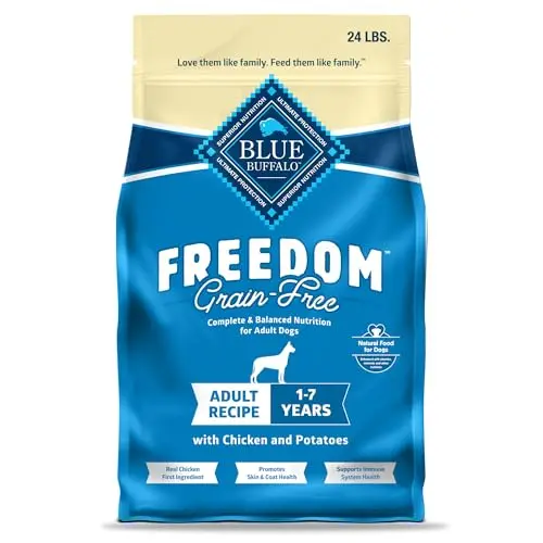 Blue Buffalo Freedom Chicken dog food bag