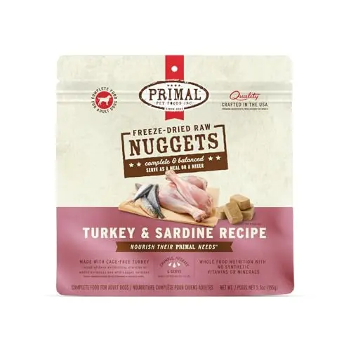 Primal Pet Foods Freeze-Dried Turkey Formula bag