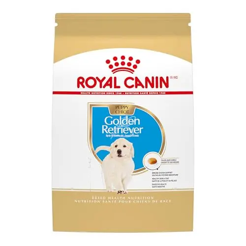 Royal Canin Golden Retriever Puppy Dry Dog Food bag