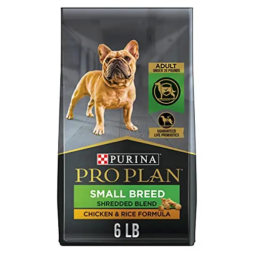 Purina Pro Plan Savor Shredded Blend Small Breed dog food bag