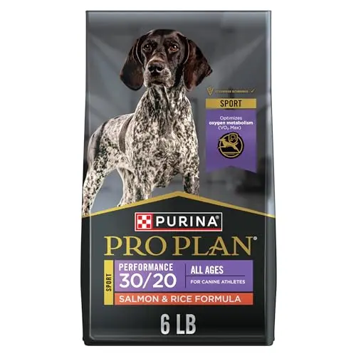 Purina Pro Plan Sport Performance 30/20 Salmon & Rice dry dog food bag