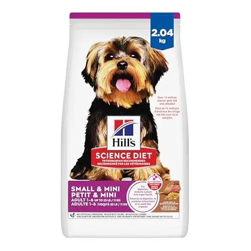 Hill's Science Diet Adult Small & Mini Lamb Meal & Brown Rice Dry Dog Food bag