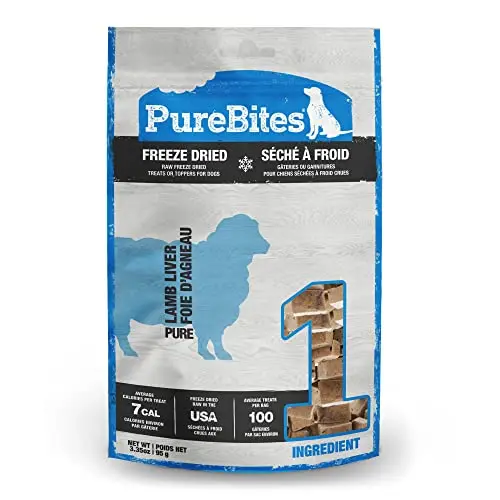 Purebites Lamb Freeze-Dried Dog Treats