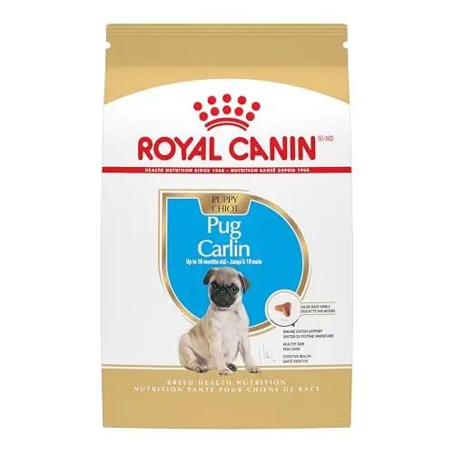 Royal Canin Pug Puppy food bag