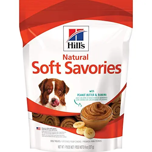 Hill's Science Diet Soft Savories peanut butter and banana treats