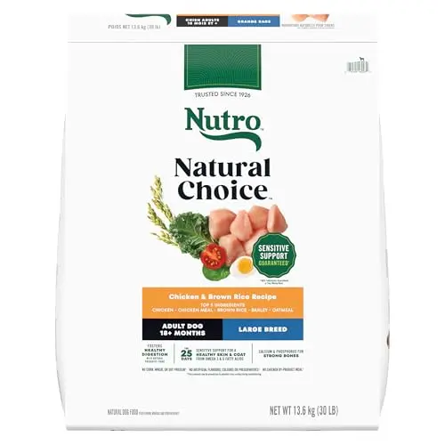 Nutro Natural Choice Large Breed chicken dry dog food bag