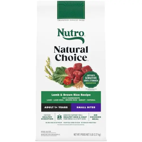 Nutro Natural Choice Small Bites dog food bag