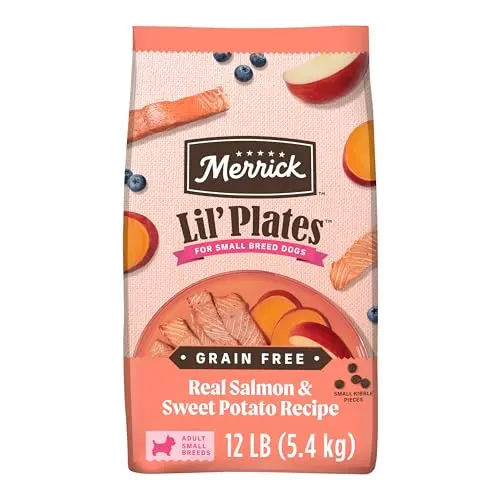 Merrick Lil Plates Grain Free Salmon dry dog food bag