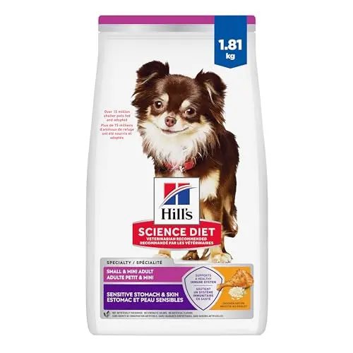 Hill's Science Diet Adult Sensitive Stomach & Skin Small & Mini Chicken Recipe Dry Dog Food bag