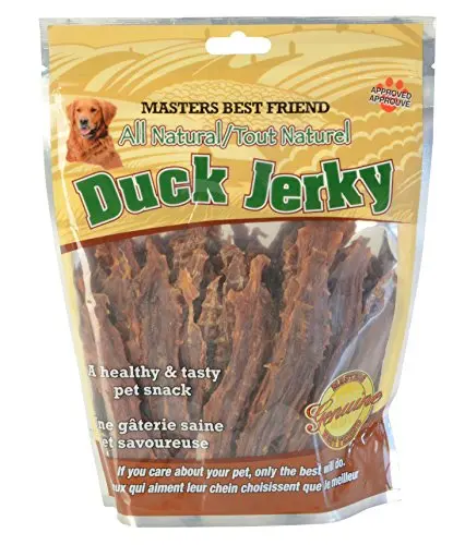Masters Best Friend duck breast jerky dog treat