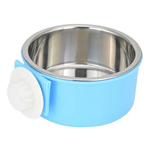 Guardians cross-lock crate bowl with removable stainless steel insert