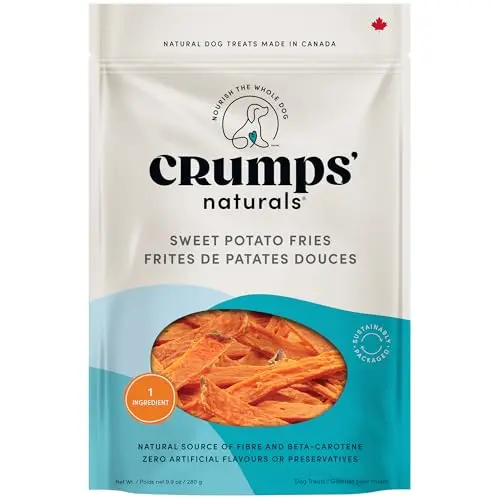 Crumps Naturals Sweet Potato Fries dog treats