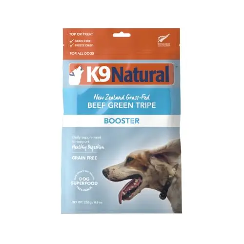 K9 Natural Beef Green Tripe freeze-dried pellets