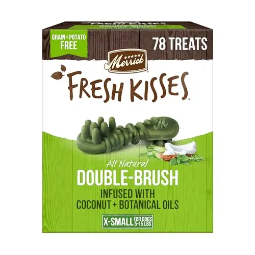 Merrick Fresh Kisses extra small dental treats