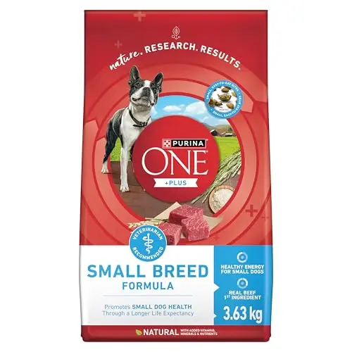Purina ONE dry dog food for small breeds with beef