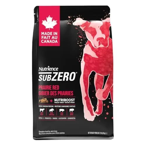 Nutrience Grain Free Subzero Prairie Red dry dog food 22lb bag
