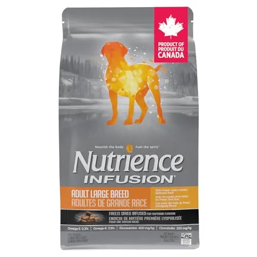 Nutrience Infusion large breed dog food bag