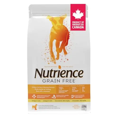 Nutrience Grain Free Dog Food, Canadian Turkey, Chicken & Herring bag
