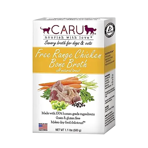Caru Free Range Chicken Bone Broth for Dogs and Cats