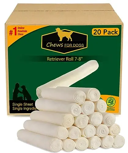 Golden Chews Retriever Roll for dogs
