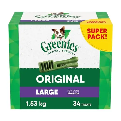 Greenies Large Original Dental Dog Treats for large dogs