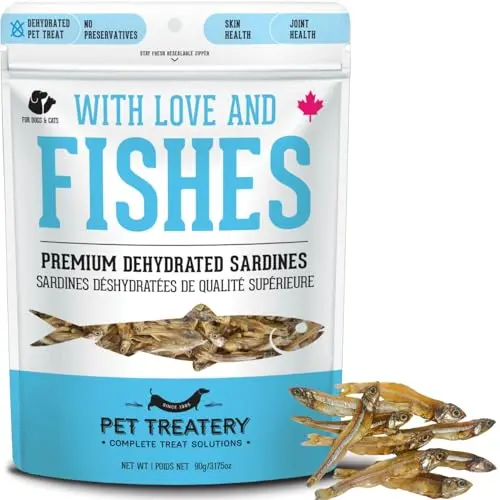 Granville Island Pet Treatery dehydrated sardines