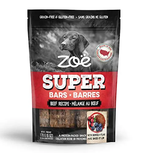 Zoe Super Bars Beef Recipe dog treats