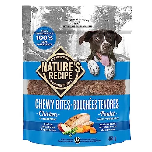 Nature's Recipe Chewy Bites chicken, sweet potato, and apple treats