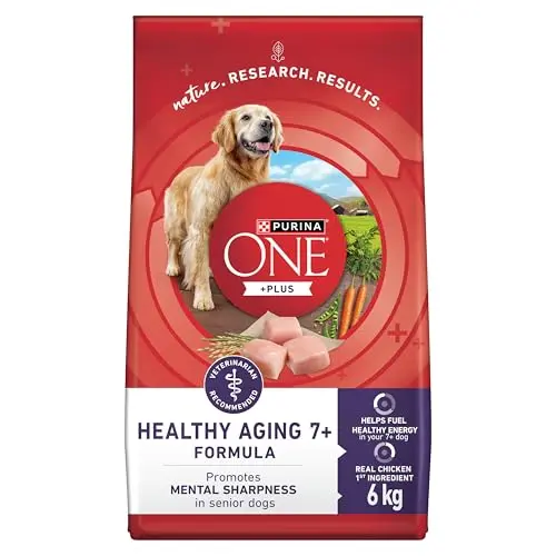 Purina ONE Healthy Aging 7+ kibble bag