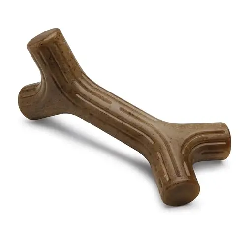 Benebone bacon stick large durable dog chew toy for aggressive chewers