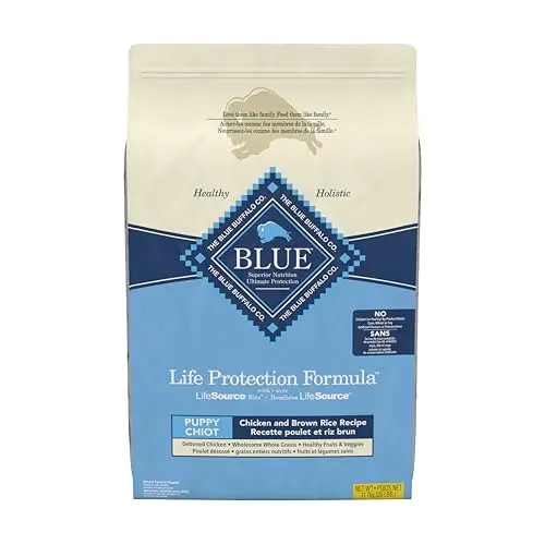 Blue Buffalo Life Protection Puppy dog food bag