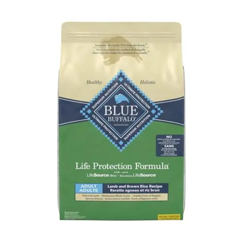 Blue Buffalo Life Protection Formula Lamb & Brown Rice dry dog food bag