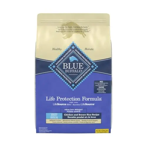 Blue Buffalo Life Protection Formula Healthy Weight dry dog food bag