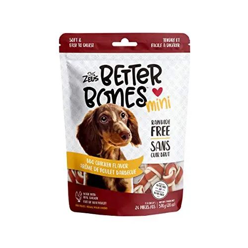Zeus Better Bones Mini Bones BBQ Chicken 24 Pack