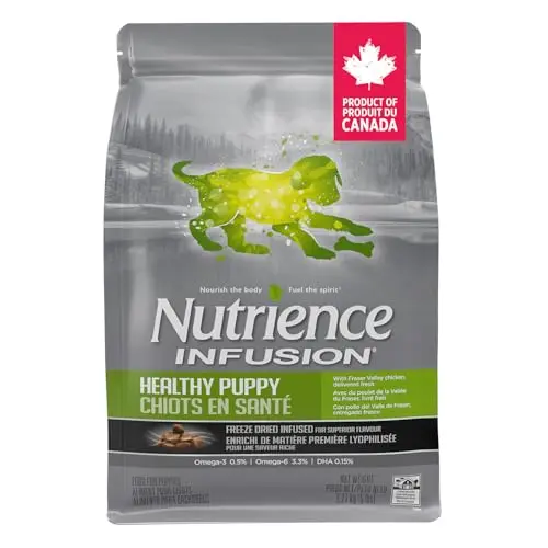 Nutrience Infusion Healthy Puppy Dry Dog Food bag