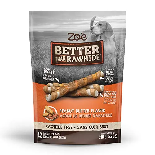 Zoe Better Than Rawhide Twists dog chew product image