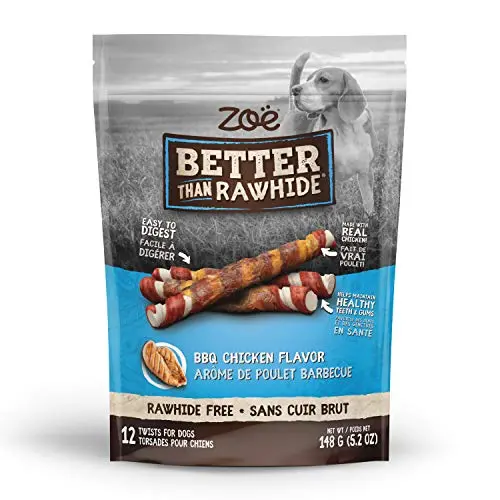 Zoe Better Than Rawhide Twists dog treats
